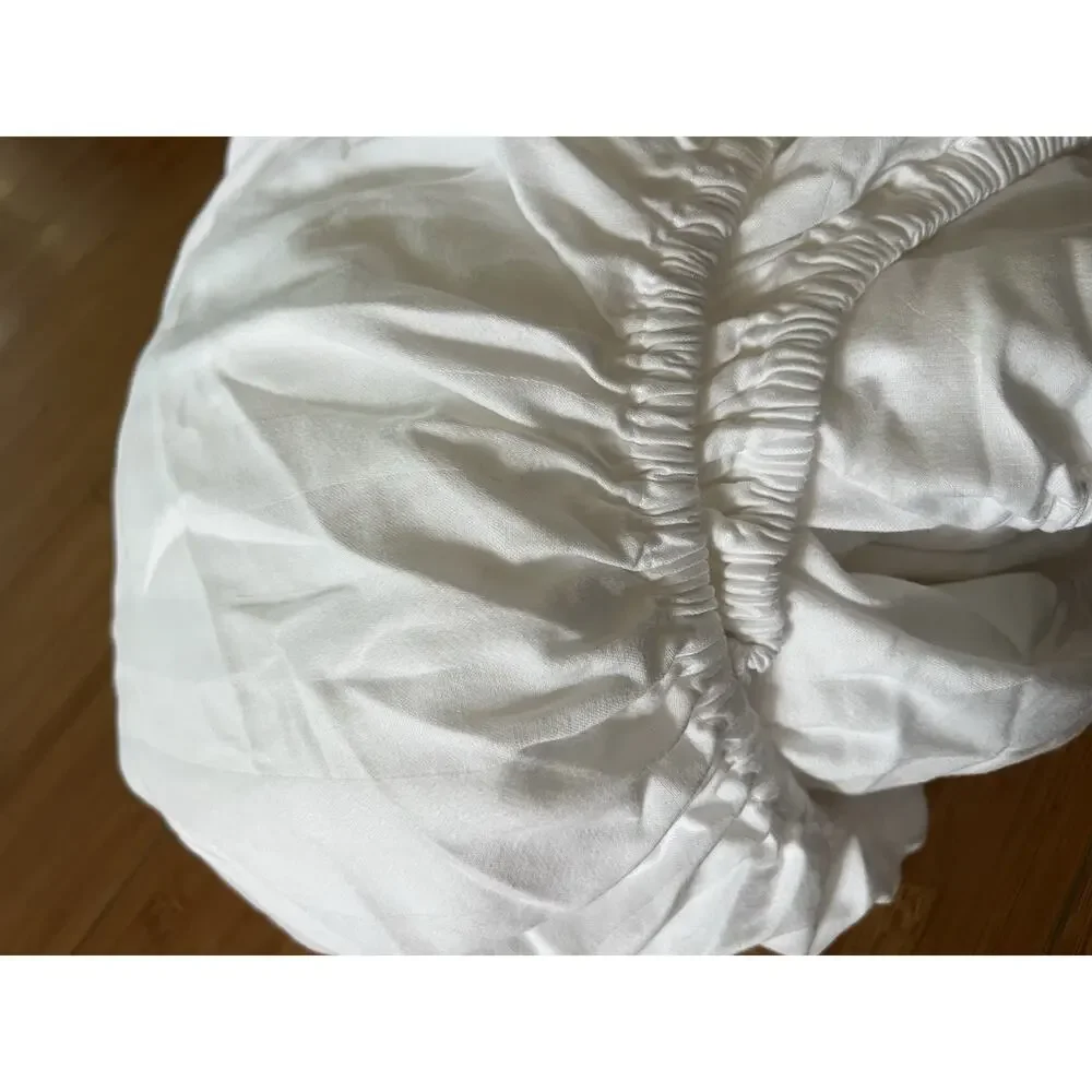Collection Charter Club Cal KING Fitted Sheet White 100% Pima Cotton Portugal